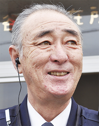 3月12日付で32年間勤めた駐在所を離れ定年退職を迎える 佐藤 光男さん