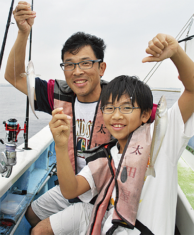 東京湾の恵み、釣りで学ぶ