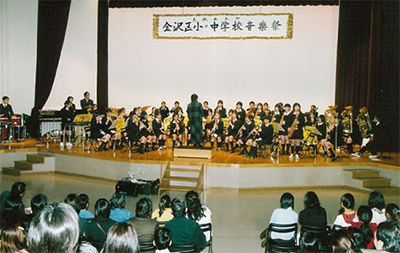 区内小・中学校の音楽祭