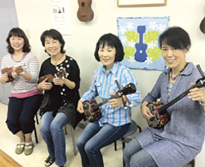 中高年のための沖縄三線＆ウクレレ教室