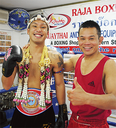 ムエタイ日本王者に