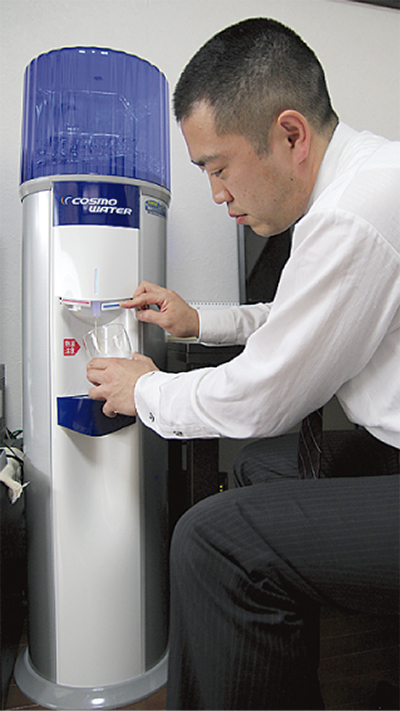 おいしくて安全、安心な水