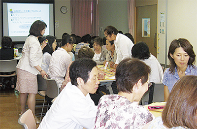 女性が考える防災活動