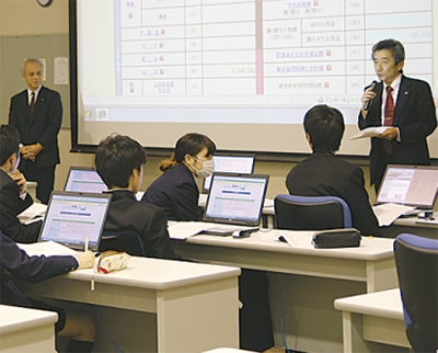 就職予定者へ実践的な教育