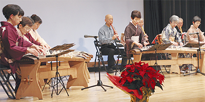 箏の調べでクリスマス