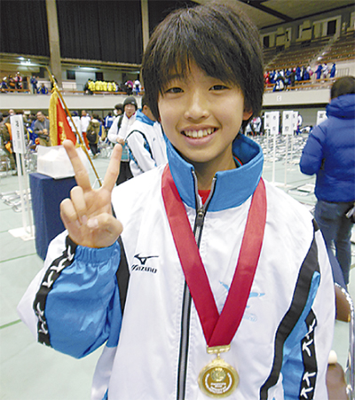 全国駅伝で優勝に貢献