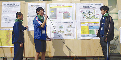 南中生が訓練参加