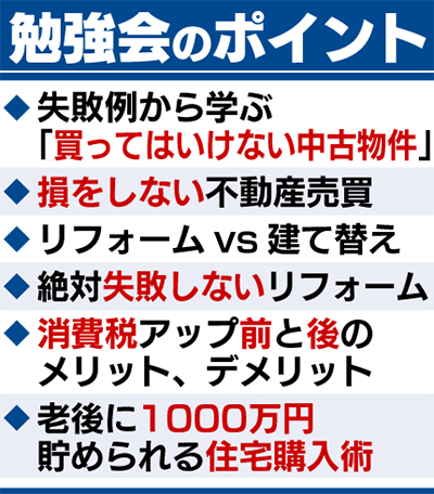 失敗しない中古住宅購入＆リフォーム勉強会