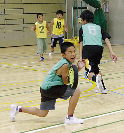 ドッヂビーで熱戦