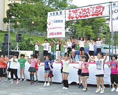 永田みなみ台で夏祭り