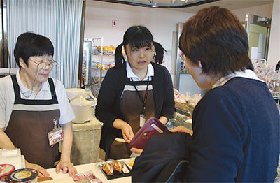 障害者雇用の場に