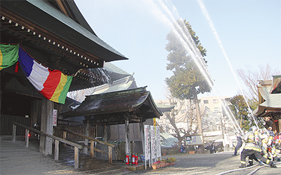 文化財を火災から守れ