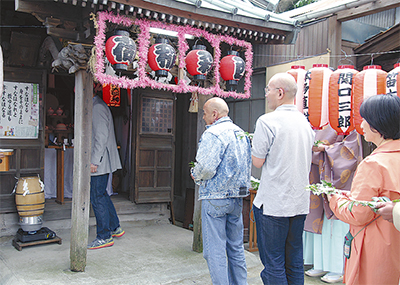 例祭で地域発展祈願