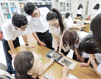 大空襲から平和考える