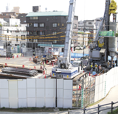 下水道工事 完成３年遅れ