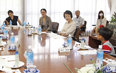 市長に課題訴える