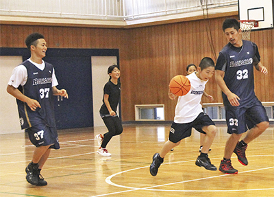 ビーコル選手が教室