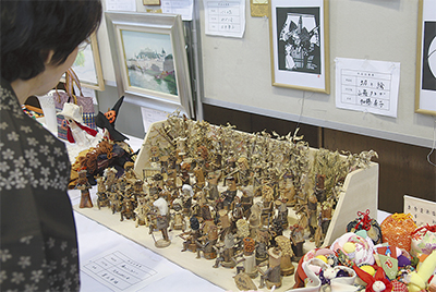 趣味の力作を発表