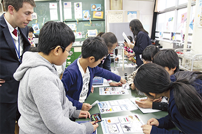 英語だけで授業