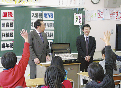 租税教室で