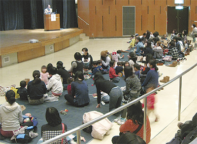 親子で教育論聞く