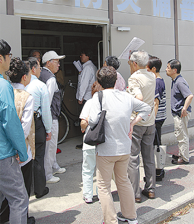 ｢避難場所に防災倉庫を｣