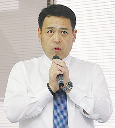 区商連新会長に長谷川氏