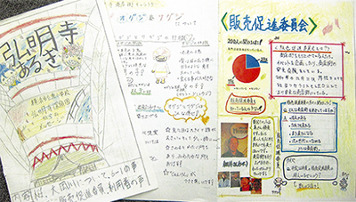 商店街の冊子作成