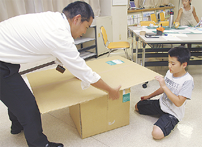 小学生が新製品作り