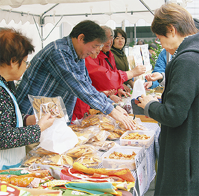 商店･町内が蒔田盛り上げ