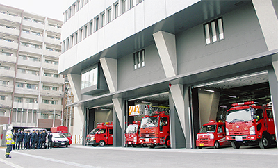 消防署も移転完了