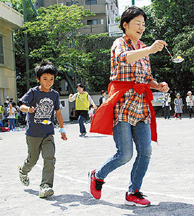 500人参加で大運動会