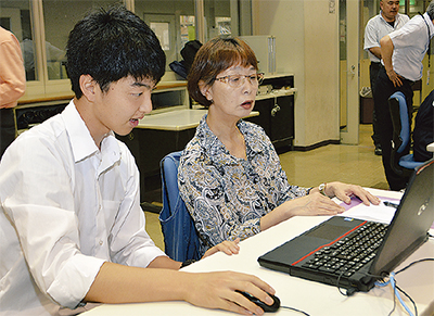 Ｙ校生と学び合う