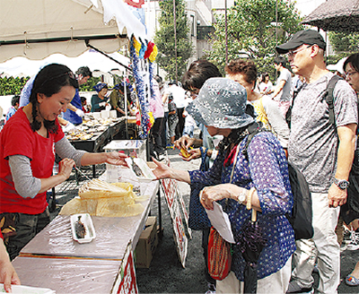 名物食べて東北応援