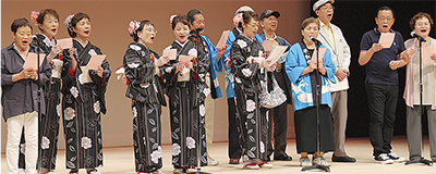 地域の芸能活動披露