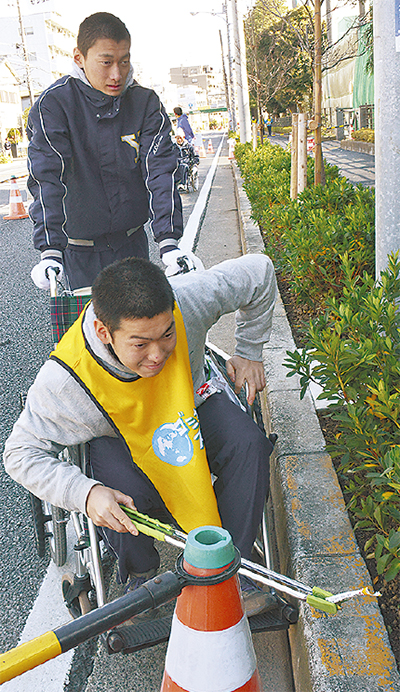 ごみ拾いで企画運営知る