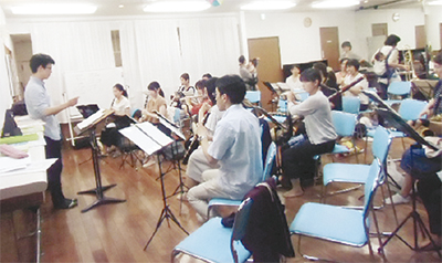 主婦吹奏楽団が演奏会