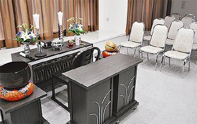 家族葬専用式場がオープン