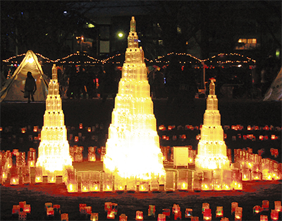 代表の遺志 光でつなぐ