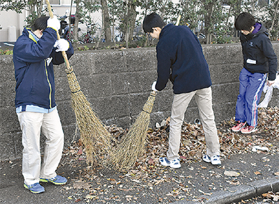 住民と地域清掃