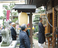 能登の住職参拝