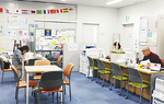 多言語による支援を行う国際交流ラウンジ