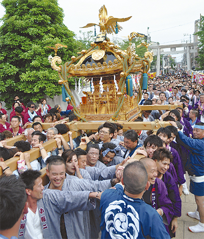 潮田・生麦 伝統の祭り開幕