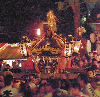 溝口神社の例大祭