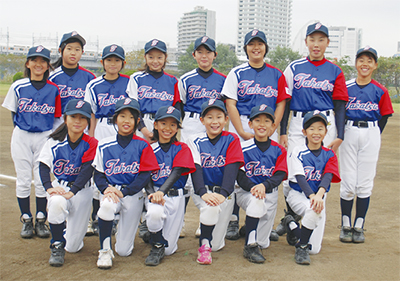 野球クラブチーム　ドリームス　ユニフォーム６点150cm 女子学童野球西東京大会 高津ドリームスが準優勝 結成6年、公式戦初
