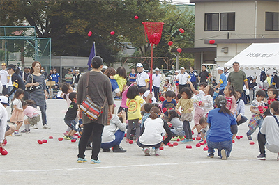 生田で親子運動会