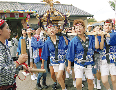 長沢諏訪社 祭礼、きょう宵宮 あすは神輿巡行も | 多摩区 | タウンニュース