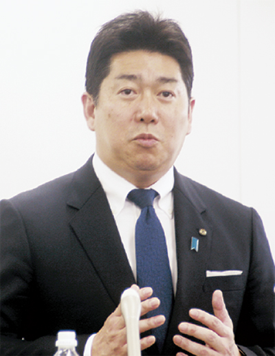 福田市長 再出馬を表明