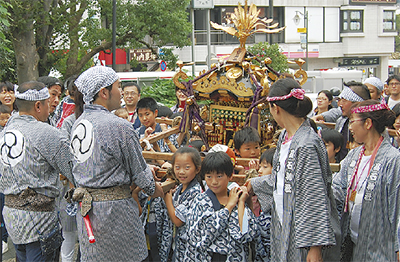 高石神社で例大祭