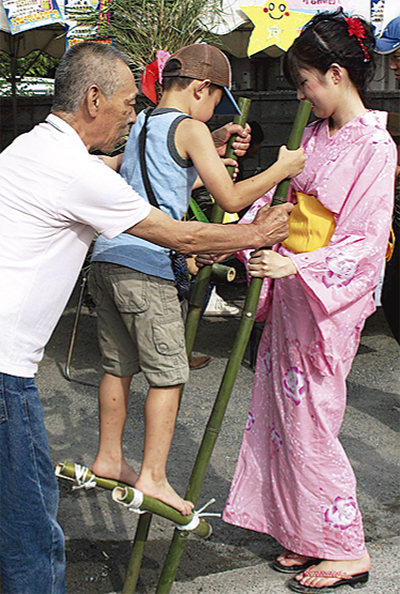 祭りで日本文化伝承